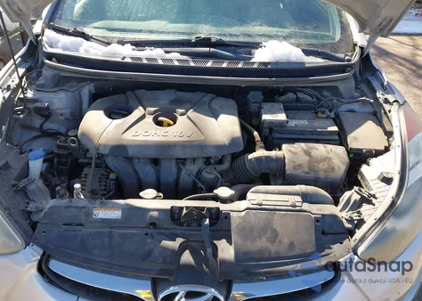 2012 Hyundai Elantra Gls from USA, damaged, VIN 5NPDH4AE6CH062148